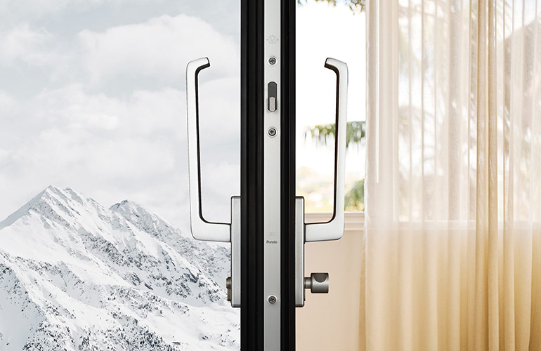 Thermally efficient low U-value aluminum windows with insulated glass
