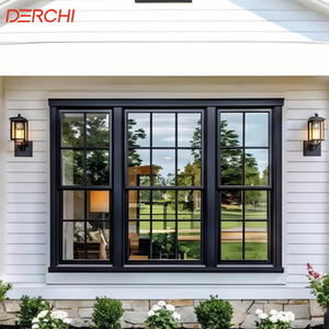 Thermal Insulation Aluminium Double-hung Kitchen Window