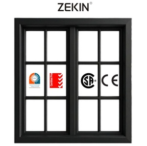 ZEKIN Triple-Sealed Aluminum Window For High-Rise City Apartments Dust Proof Sliding Design