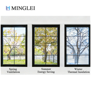 High Heat Insulation Energy Saving Black Aluminum Profile