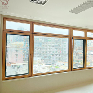Custom Solid Wood Interior Double Glazing Window