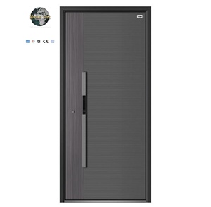 Minimalist Anti-Theft Aluminium Alloy Door Security Entry Side Opening Sliding