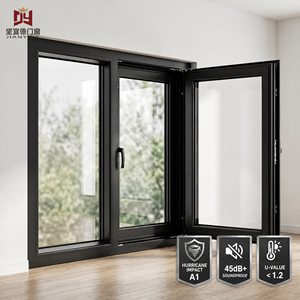 Replacement Aluminium Tilt And Turn Casement Window Double Triple Glazed