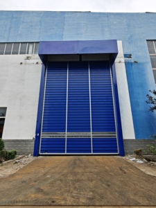 Hardened Aluminum Section Rapid Roll up Door, Durable and Low Maintenance Solution for Various Severe Industrial Applications