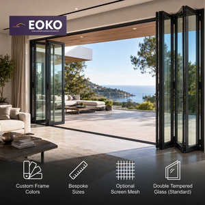 EOKO Hurricane Proof Coastal Villa Bifold Door