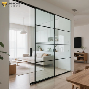 Modern Interior Soundproof Aluminum Sliding Door System