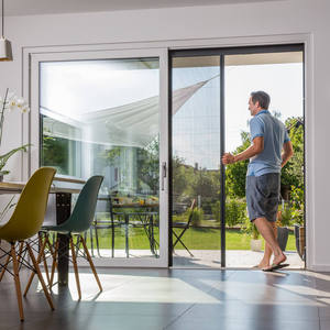 Pleated Mesh Folding Screen Doors