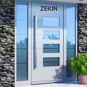 Customized Exterior Modern Aluminum Entrance Door Security Door