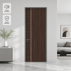 Custom Aluminum Clad Wood Doors Waterproof Fireproof