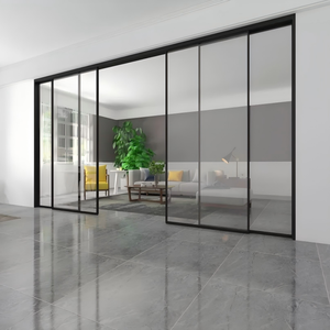 Foshan Extremely Narrow Aluminum Alloy Sliding Wine Cellar Door