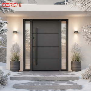 Luxury Aluminum Door Entrance Door Exterior Security Front Door