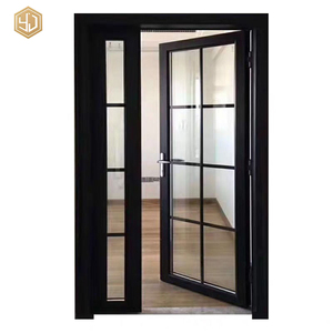 French Style Aluminum Casement Door for Kitchen Balcony