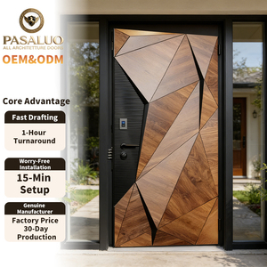 2026 OEM PSL Quality Protection New Design Luxury Home Villa Residential Entrance Security Front Entry Exterior Doors For Houses