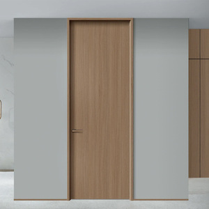 Customized Designer Aluminum Wood Grain Italia Style Waterproof Door