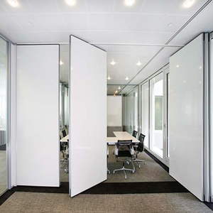 Soundproof Folding Partition and Sliding Walls Operable Movable Door for Office