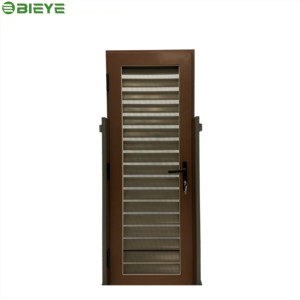 Luxury High-quality Customized Fully Blackout Aluminum Alloy Louver Door