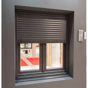 China Wholesale Automatic Security Aluminium Metal Rolling Roll up Shutter Window Doors Hurricane Storm Aluminum Roller Shutter