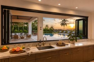 Designer Recommended Aluminum Glass Folding Windows