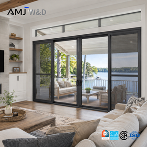Custom Aluminum Sliding Screen Door for Patio Exterior