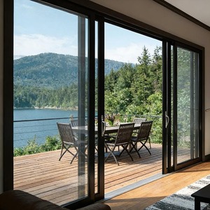 Sliding Doors for Hotel Distributors and Project Purchasers with Soundproof Double Glazed Tempered Glass