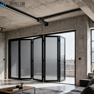 High End Thermal Break Aluminum Heavy Duty Bifold Door
