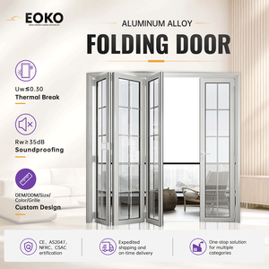 NFRC Energy Efficient Aluminum Bi-Fold Door