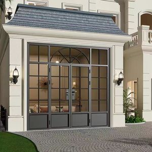 Slim-frame Aluminum French Doors Crittall Modern Minimalist Design