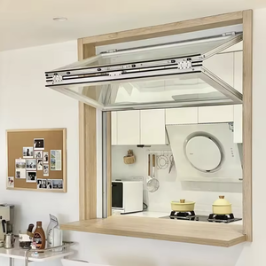 Aluminum Alloy Folding Windows Doors Windows Aluminium Accessories Hotel Villa Hurricane Proof