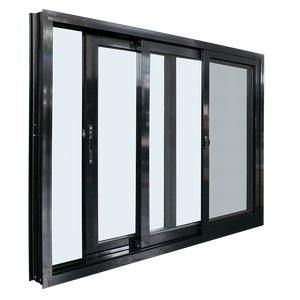 Double Glazed Aluminum Sliding Window Frameless Aluminum Interior Noiseless Sliding windows and Sliding Doors