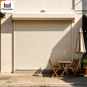 Silent Aluminum Roller Shutter Door Automatic Rolling Shutter