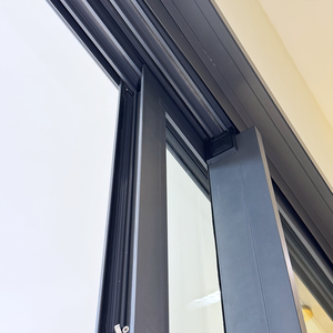 Heavy Duty Aluminum Folding Door Bi-fold Patio Door Space Saving