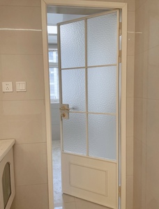 Minimalist Crittall Style Aluminum Interior Door Single Glazed