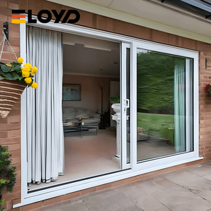 Eloyd Custom Modern Aluminum Glass Sliding Doors Hurricane Impact