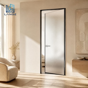 LANGE Invisible Hinge Aluminum Interior Door