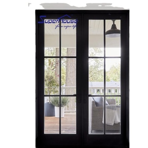 Superhouse Miami Dade NOA Hurricane Impact Standard Aluminum French Door