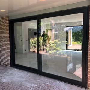 Customized Size Heavy-duty Industrial Sliding Aluminium Door