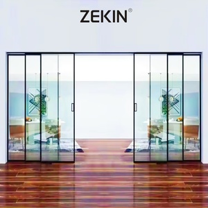 AS2047 Double Glass Stacker Door