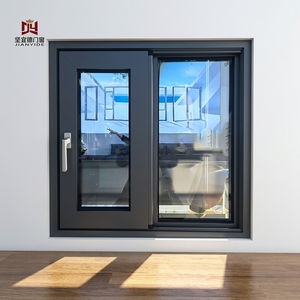 European Style Aluminum Window Wholesale Price Double Glazed Aluminum Sliding Windows