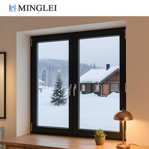 Custom Low-E Glazing Aluminium Triple Glazed Window Casement Container House