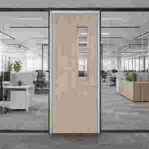 Luxury Bedroom Aluminum Door Waterproof Frame Aluminum Door Suitable for Hotels / Home