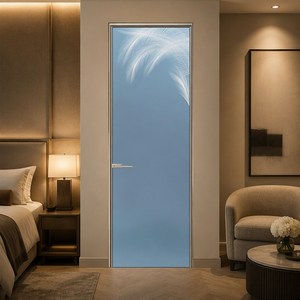 High Quality Aluminum Clad Wood Doors Noise Reduction Modern Design Rust Proof