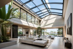 CE and AS2047 Certified Aluminum Glass Skylight Manufacturers