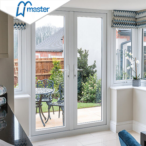 American Style Double Glass Patio Door