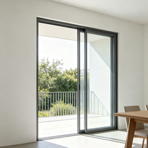 Wholesale Windproof Sealed Quiet Aluminum Glass Sliding Door