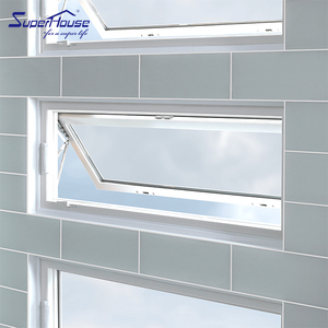 Modern Europe Crank Awning Windows with Timber Reveal