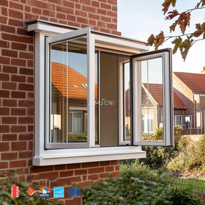 AMJ NFRC Certified USA Soundproof Double Glazed Impact Casement Window